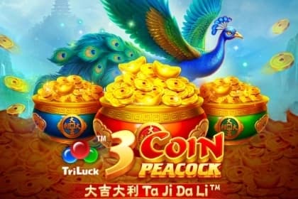 3 Coin Golden Peacock by TaDa Gaming