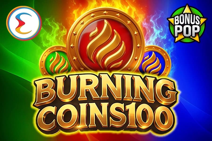 Burning Coins 100 by Endorphina