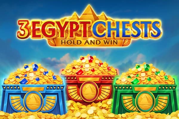 3 Egypt Chests by Booongo
