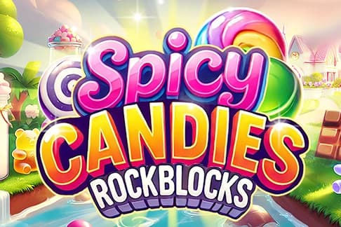 Spicy Candies Rockblocks by Mascot Gaming