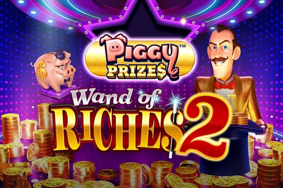 Piggy Prizes: Wand of Riches 2 by Greentube