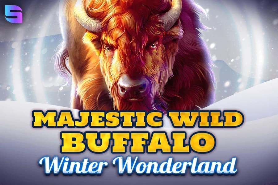 Majestic Wild Buffalo - Winter Wonderland by Spinomenal