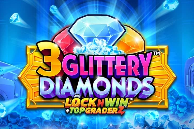 3 Glittery Diamonds by PearFiction