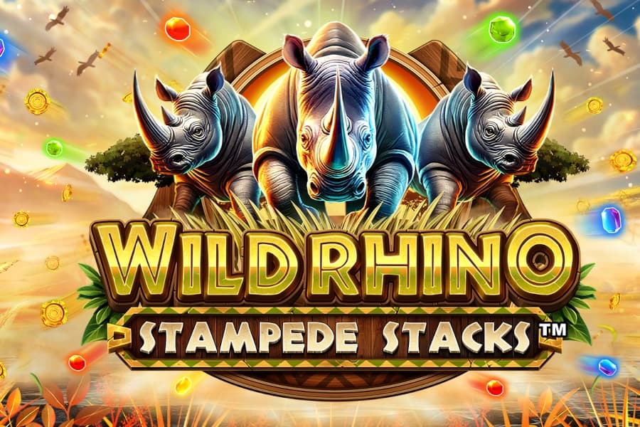 Wild Rhino Stampede Stacks by Infinity Dragon Studios