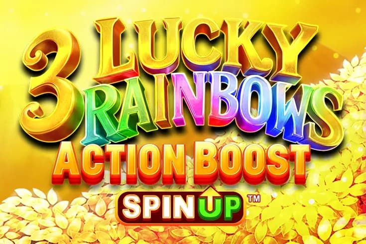 3 Lucky Rainbows Action Boost SpinUP by SpinPlay Games