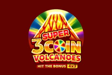 3 Super Coin Volcanoes by 3 Oaks Gaming