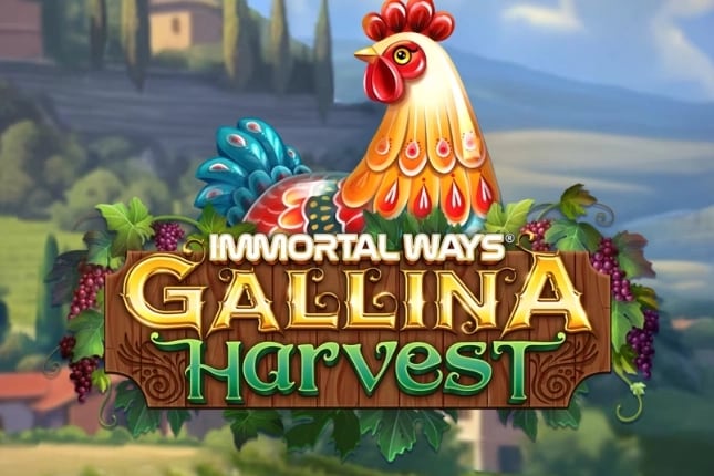 Immortal Ways Gallina Harvest slot artwork
