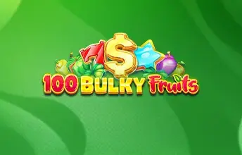 100 Bulky Fruits slot artwork