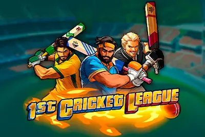 1st Cricket League slot artwork