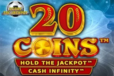 20 Coins Score The Jackpot slot artwork