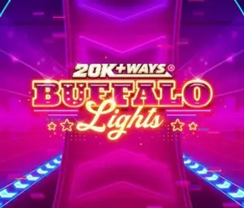 20K+ Ways Buffalo Lights slot artwork