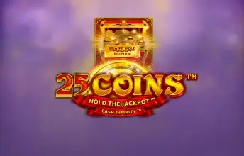 25 Coins Grand Gold Edition slot artwork