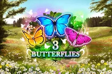 3 Butterflies slot artwork