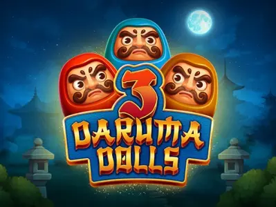 3 Daruma Dolls slot artwork