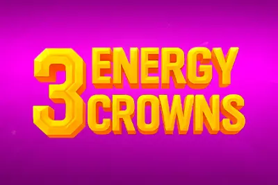 3 Energy Crowns slot artwork
