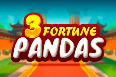 3 Fortune Pandas slot artwork