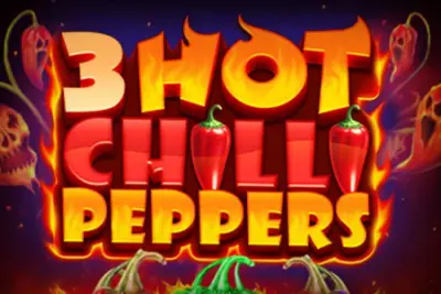 3 Hot Chilli Peppers slot artwork