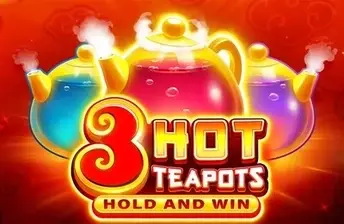 3 Hot Teapots slot artwork