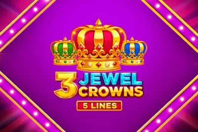 3 Jewel Crowns slot artwork