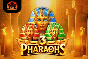 3 Pharaohs slot artwork