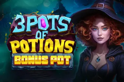 3 Pots of Potions Bonus Pot slot artwork