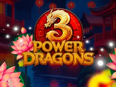 3 Power Dragons slot artwork