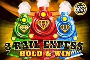 3 Rail Express Hold & Win slot artwork