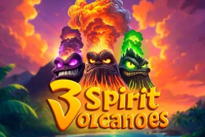3 Spirit Volcanoes slot artwork
