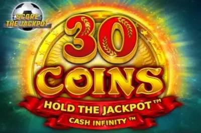 30 Coins Score The Jackpot slot artwork