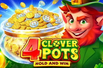 4 Clover Pots slot artwork