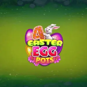 4 Easter Egg Pots slot artwork
