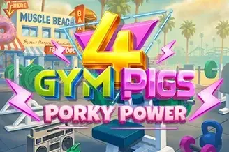 4 Gym Pigs - Porky Power slot artwork