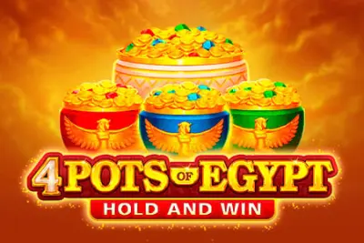 4 Pots of Egypt slot artwork