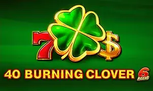 40 Burning Clover 6 Reels slot artwork