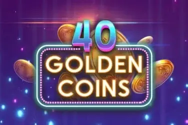 40 Golden Coins slot artwork