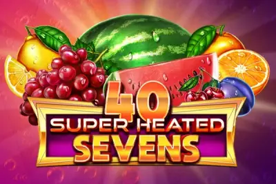 40 Super Heated Sevens slot artwork