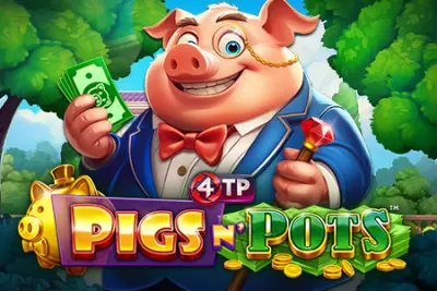 4TP Pigs N' Pots slot artwork