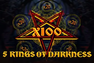 5 Rings of Darkness slot artwork