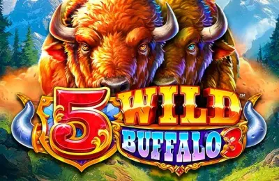 5 Wild Buffalo 3 slot artwork