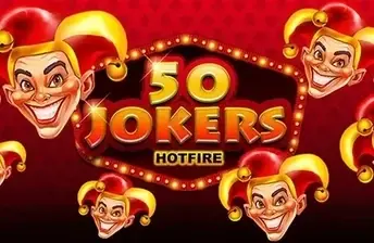 50 Jokers Hotfire slot artwork