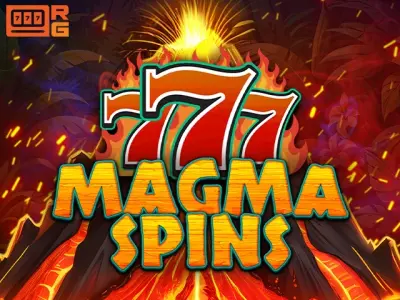 777 - Magma Spins slot artwork