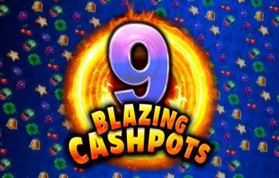 9 Blazing Cashpots slot artwork
