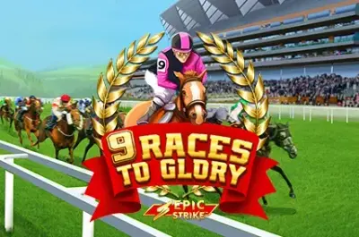 9 Races to Glory slot artwork