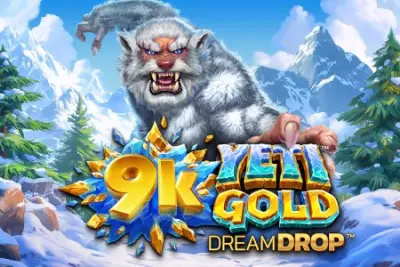 9k Yeti Gold Dream Drop slot artwork