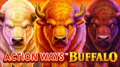 Action Ways Buffalo slot artwork