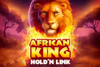 African King Hold 'N' Link slot artwork
