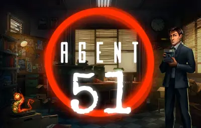 Agent 51 slot artwork