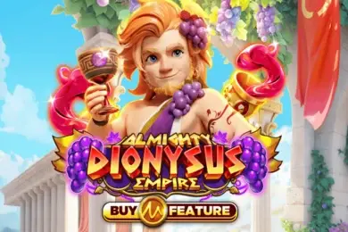Almighty Dionysus Empire slot artwork