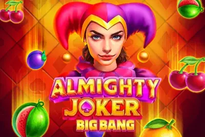 Almighty Joker: Big Bang slot artwork
