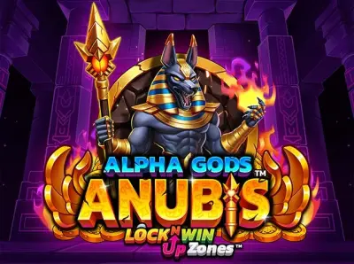 Alpha Gods Anubis slot artwork